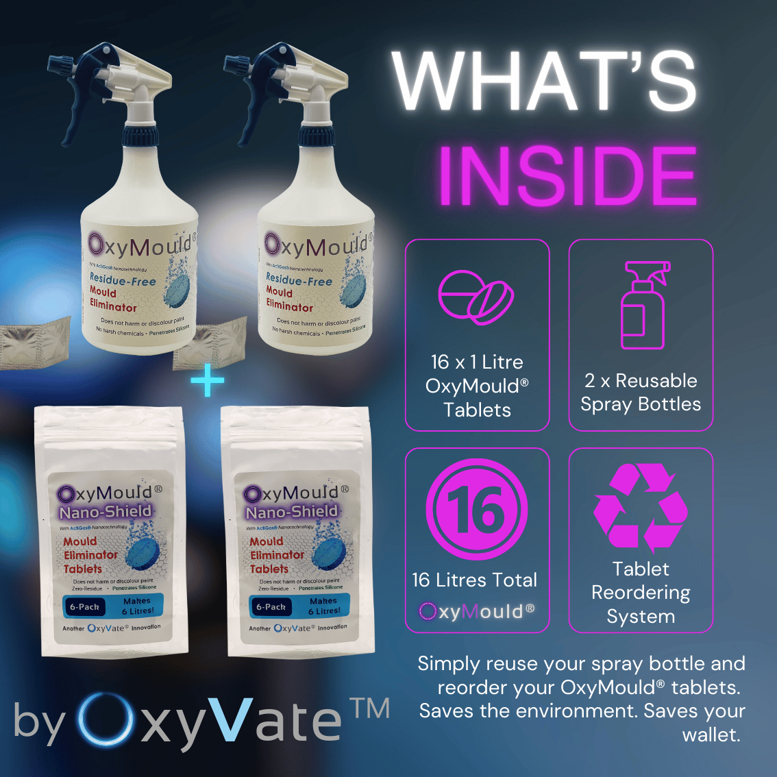 OxyMould® Mould Eliminator Starter Kit Special
